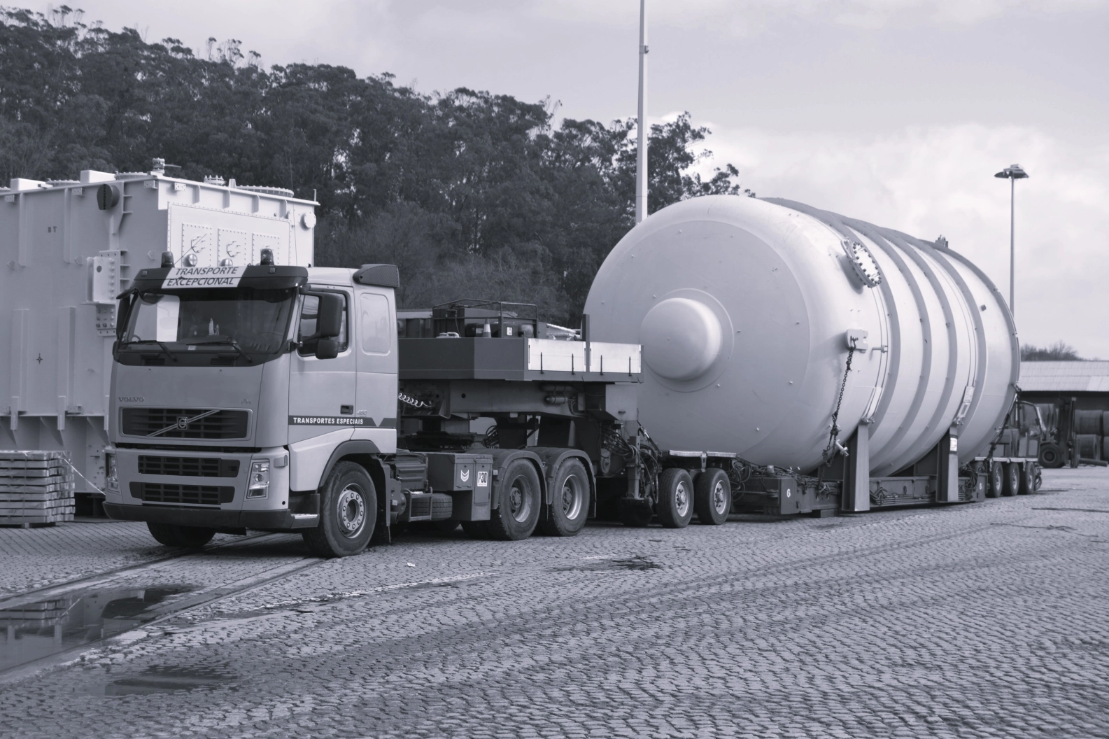 Soluções de transporte e elevação