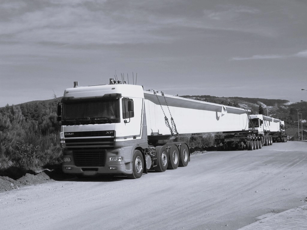 Transporte de pontes